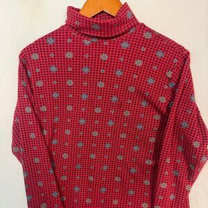 Robert Scott LTD Vintage Turtleneck Women’s Cotton Made Canada Retro